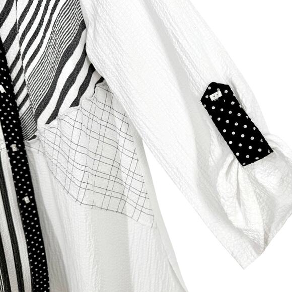 Moonlight by Y & S Small Wearable Art to Wear Artsy Shirt Top Abstract Mature - Picture 5 of 8